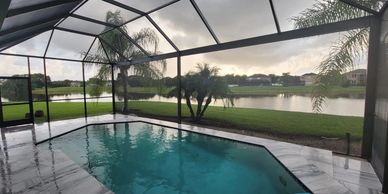 A Lanai that's not only functional but also looks good, then Clear View Screen is perfect for your
