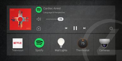 Control4 Smart Homes make Home Audio easy to control