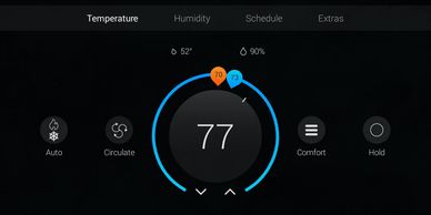 Smart Thermostat integrated with a Smart Home Automation system