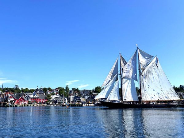 Bluenose II in Lunenburg Harbour - Photo by Cailin ONeil, near Lunenburg Hotels and Lunenburg B&Bs