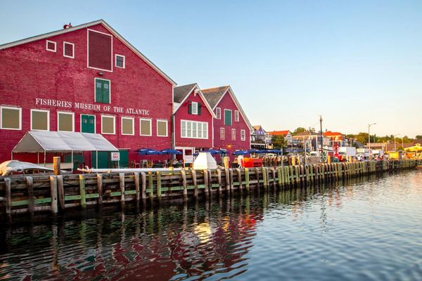 Fisheries Museum of the Atlantic on the Lunenburg Waterfront of the Lunenburg Historic District