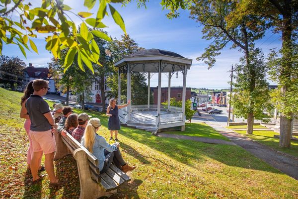 Lunenburg Bandstand near Lunenburg Accommodations in Old Town of Lunenburg, a UNESCO Heritage Site