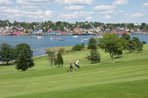 Lunenburg Golf Club in Lunenburg Nova Scotia near Lunenburg Hotels and Lunenburg Accommodations