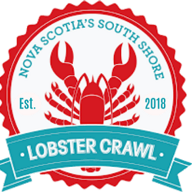 2026 Nova Scotia Lobster Crawl Logo, Lobster Dinners during the month of February along the South Sh