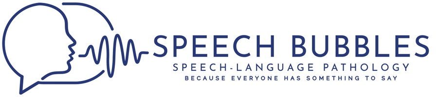 Speech Bubbles Speech-Language Pathology