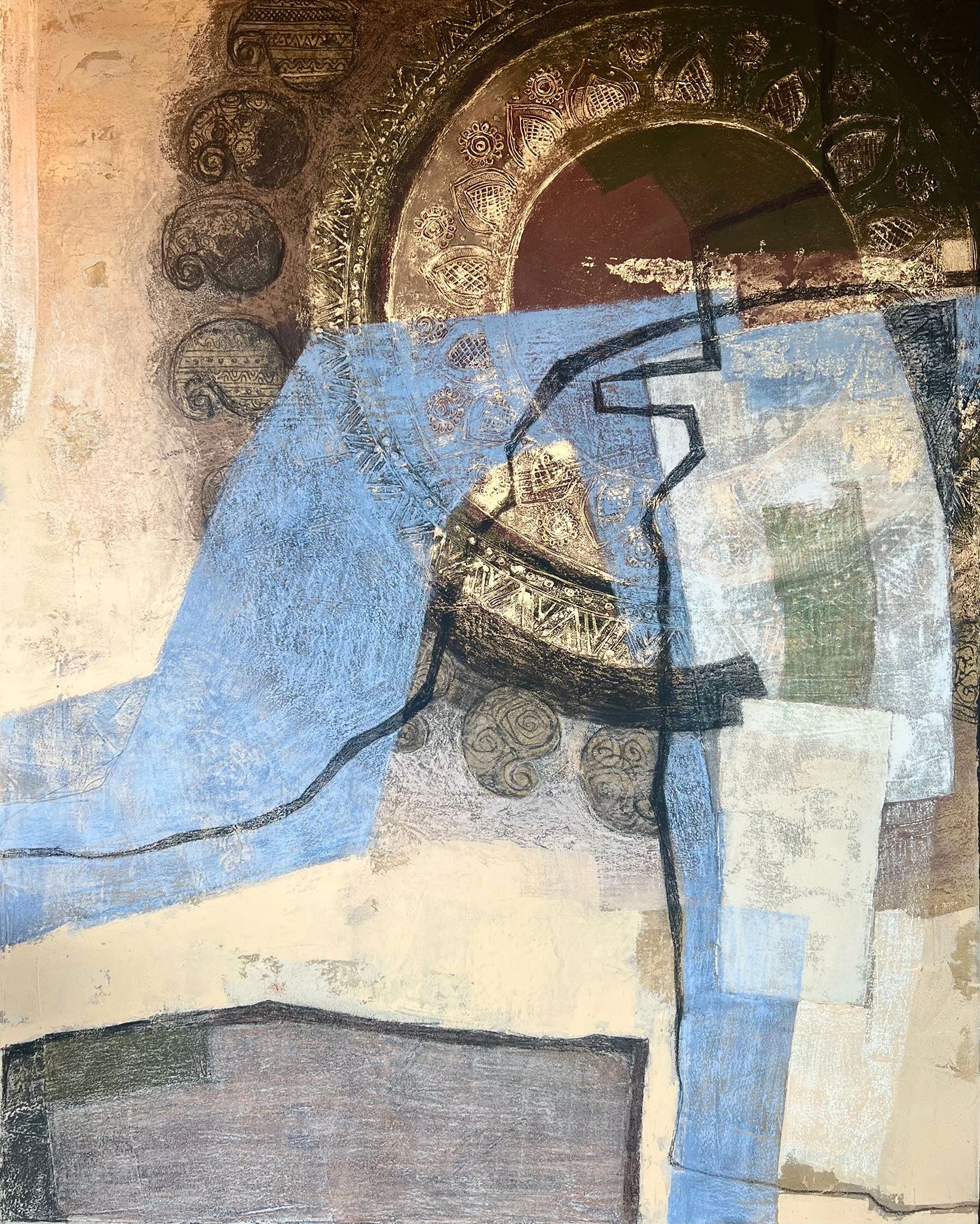 COMPOSITION 45
48 x 60" (Mixed on Canvas)
CAD 3,540