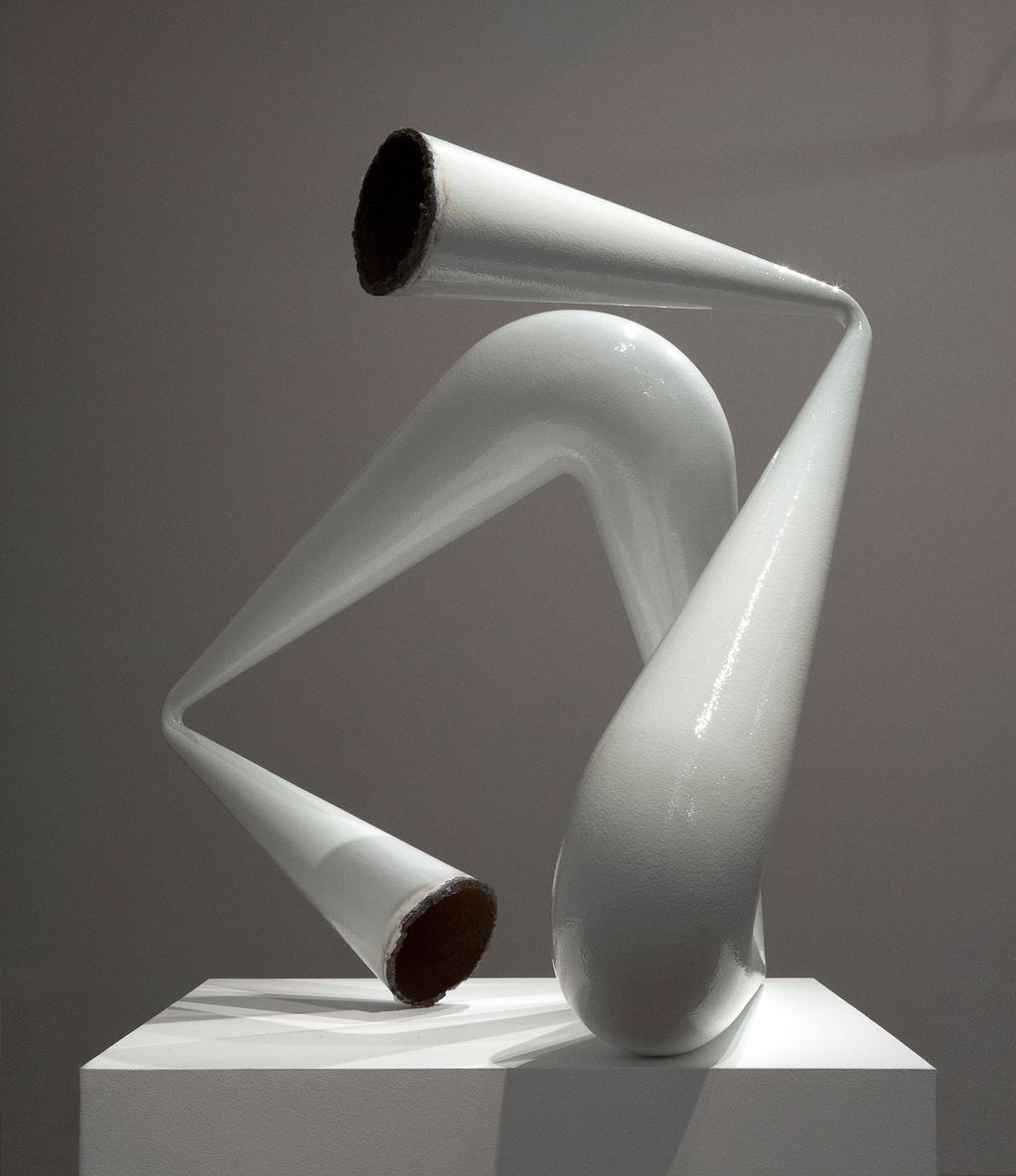 James Angus Pipe Compression
2012
steel, enamel paint
33 x 30 x 32 inches