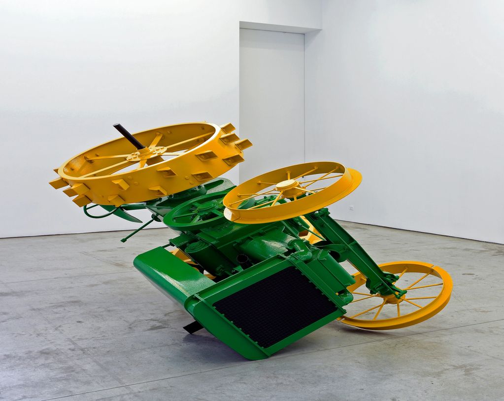 James Angus John Deere Model D
2013
steel,cast iron, enamel paint
80 x 60 x 95 inches