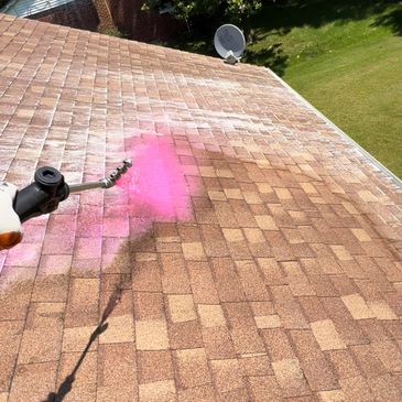 Roof Washing and Roof Cleaning in Baltimore County, Maryland. 