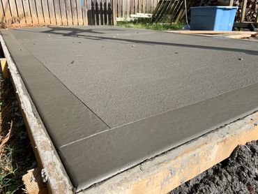 concrete patio addition in west knoxville tn