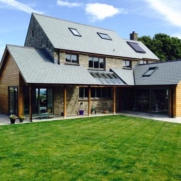 New roof and complete extension