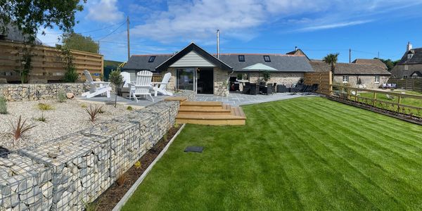 Barn Renovation with Lanscaping