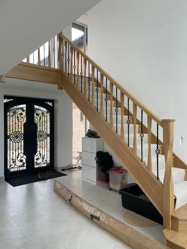 Bespoke stairs, new build
