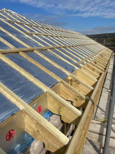 Roof structure detail