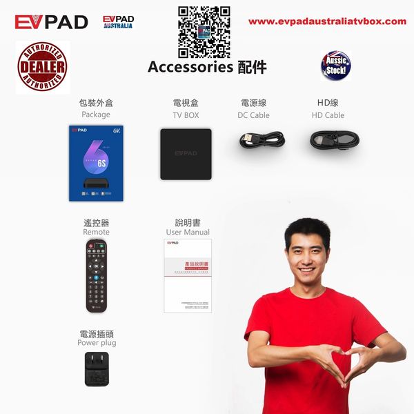 Evpad 6S www.evpadaustraliatvbox.com