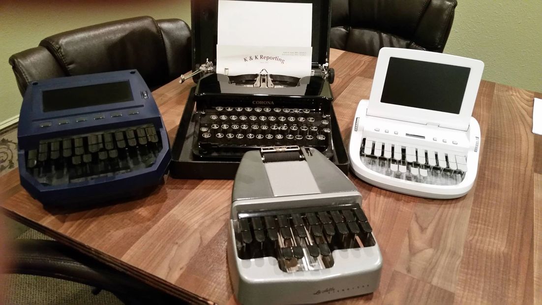 Typewriter and Stenographs