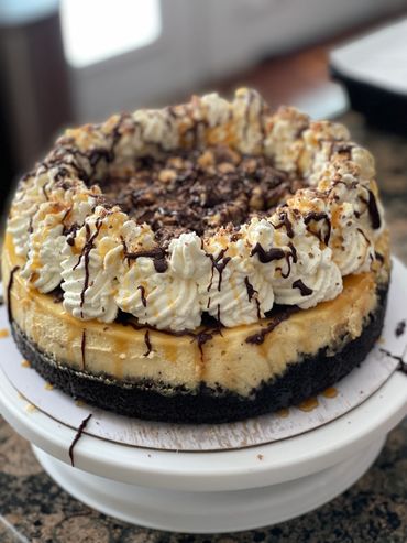 If you like Snickers you will love it in our cheesecake. $60