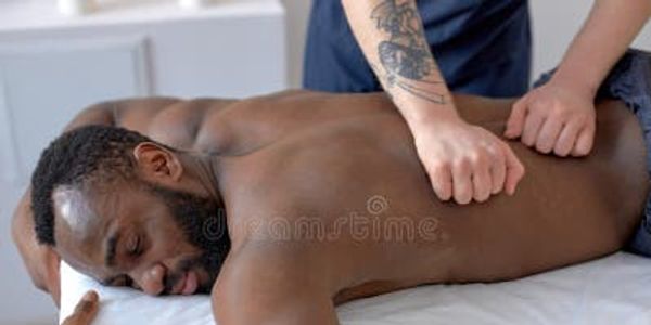 Soothing back massage