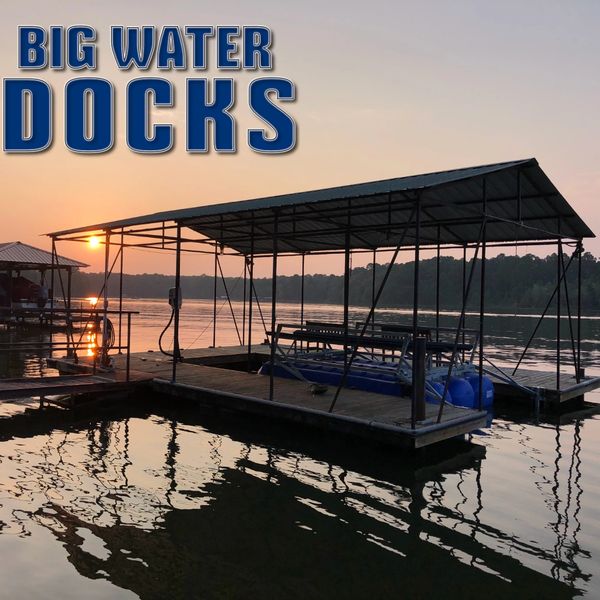 big water docks hydrohoist boatlift install