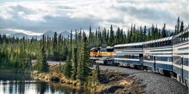 White Pass Railway from Skagway Alaska