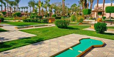 Miniature Golf Course Cleaning power washing