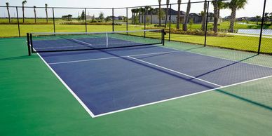 Tennis & Pickleball Courts Cleaning power washing
