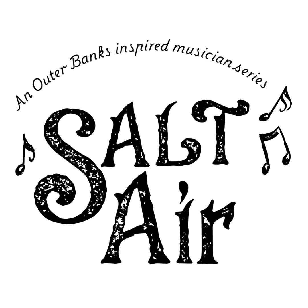 Logo for Salt Air musician series inspired by Outer Banks.