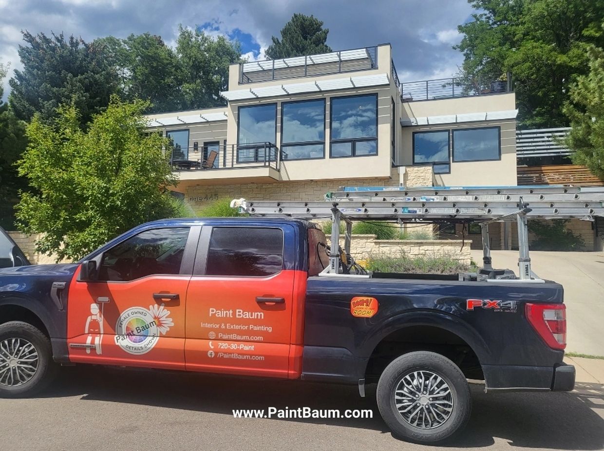exterior painting Boulder Longmont Denver homes, trim and siding by Paint Baum professional painters