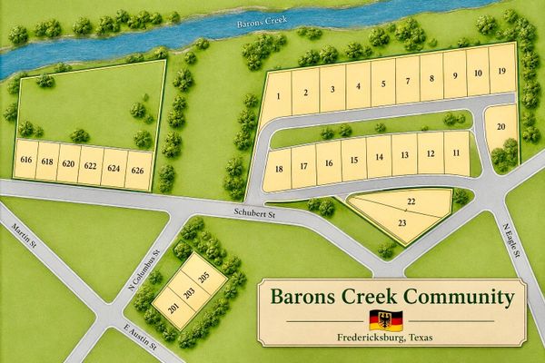 Barons Community Lot Map