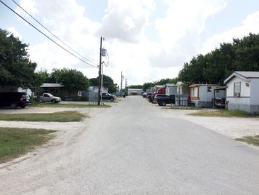 Look Down Coastal Bend Road