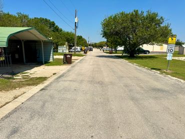 Looking Down Coastal Bend Road