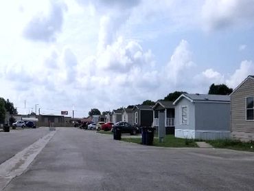 Row of Mobile Homes in Pecan Way