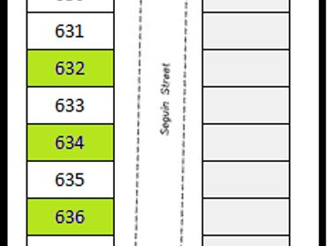 RV Park Map in Giddings, TX