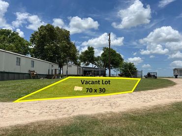 RV lot in Weimar, Schulenburg and Columbus.
