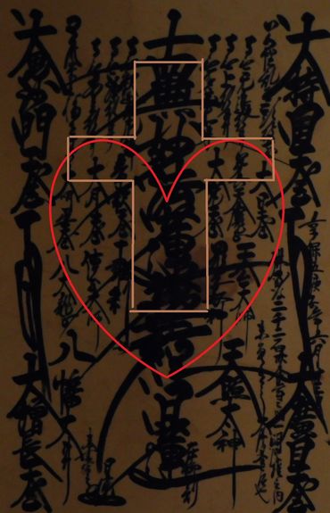 Gohonzon's Hidden Sacred Heart