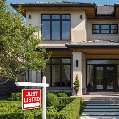 Luxury home listing with professional real estate marketing presentation