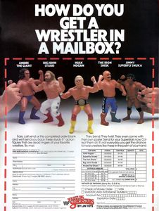 How do you get a wrestler in your mailbox