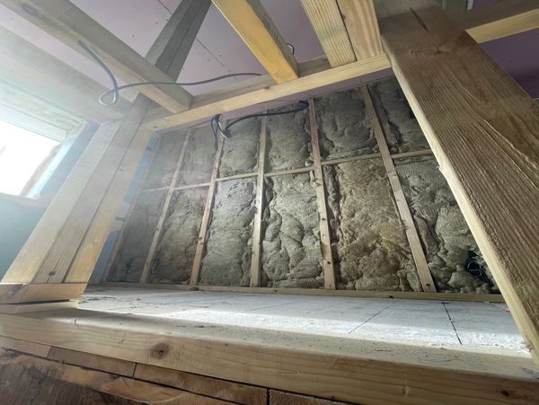 stud partitioning, building