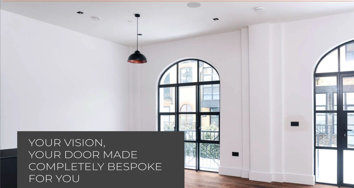 AD-55 Steel Look French Doors Cumbria | Windows in the Lakes
