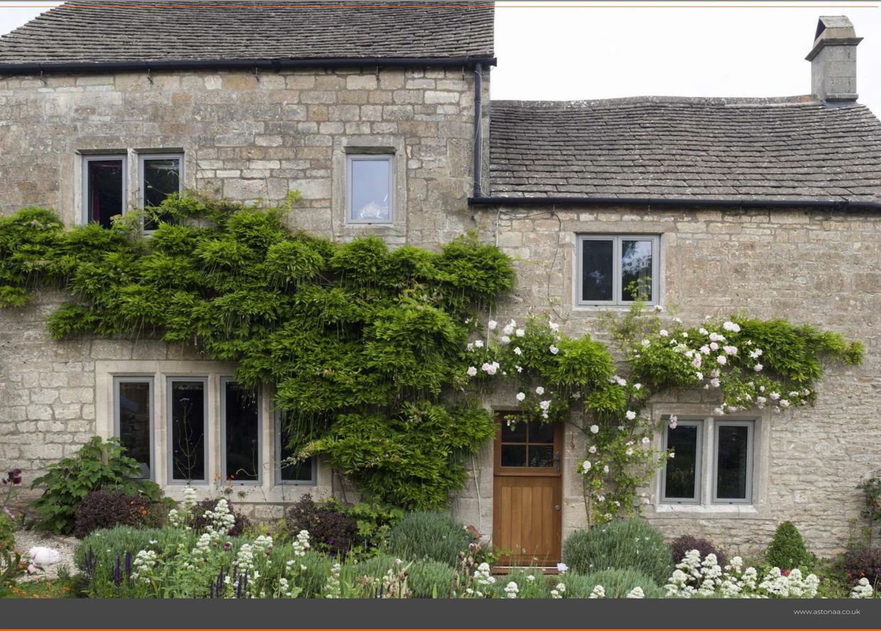 AW-47 Steel Look French Doors Cumbria | Windows in the Lakes