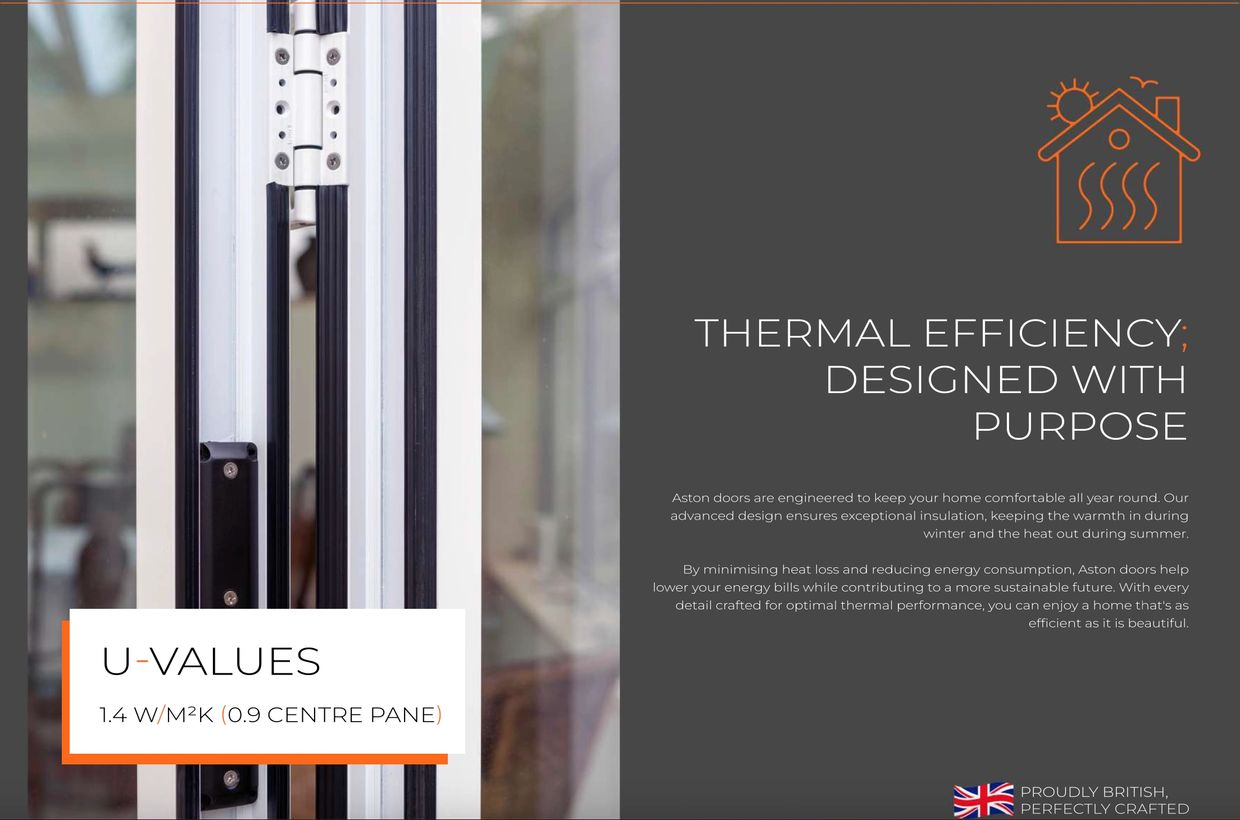 Discover the AB-60 bifold doors – slimmer, taller, secure and exclusive. A premium aluminium bifold.