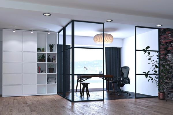 Explore Aluspace internal doors and screens – slim, stylish steel-look glazing from Smart Systems