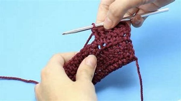 crocheting