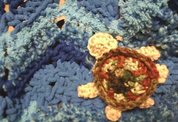 crochet turtle