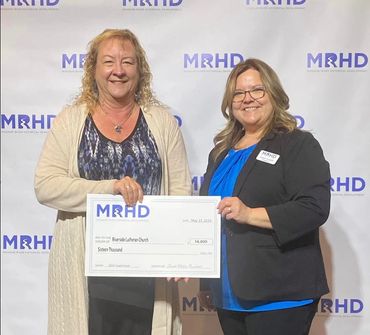 New Parking Lot grant received.