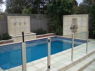 Water Feature and Pool Surrounds in Berwick