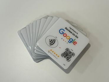 Google Reviews Plate NFC