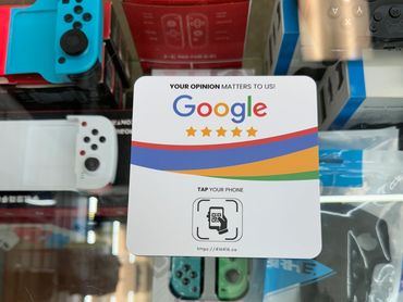 Google Reviews Plate NFC