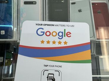 Google Reviews Plate NFC