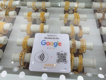 Google Reviews Plate NFC